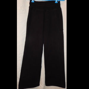 LULULEMON Size XS 2 Black Cotton Blend Sweatpants